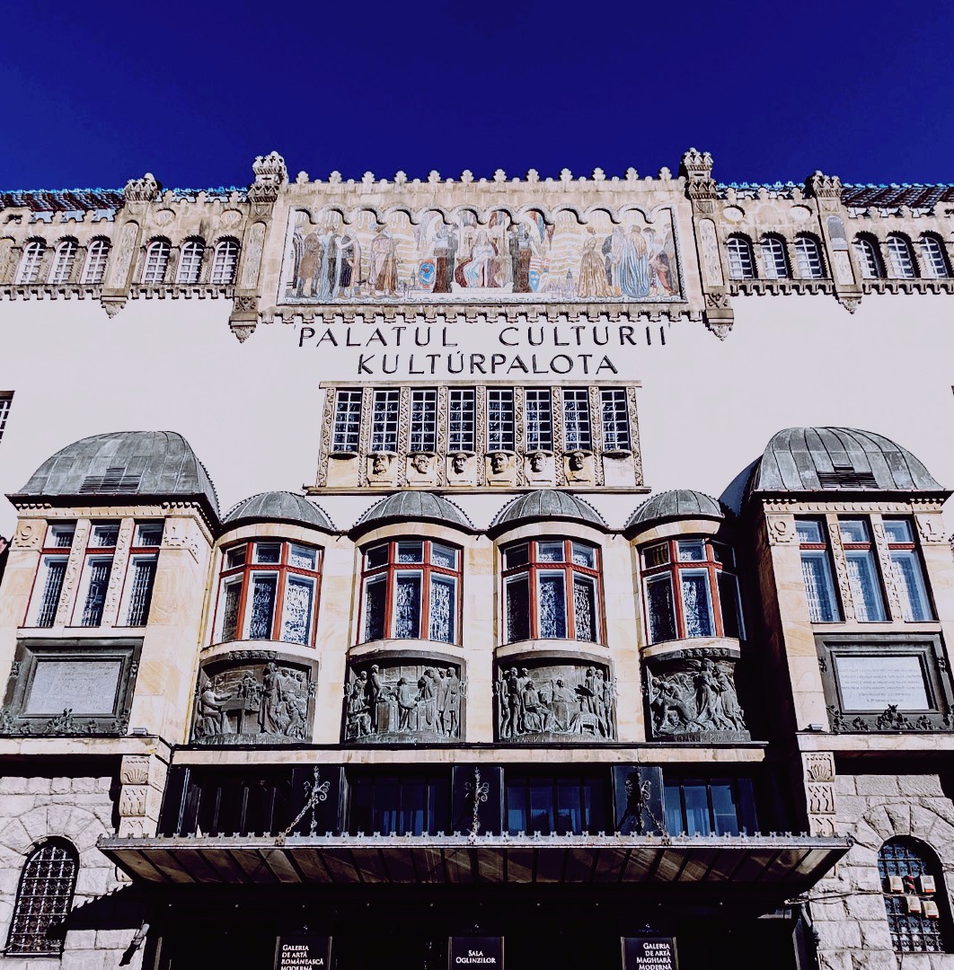 The famous Culture palace in targu mures.